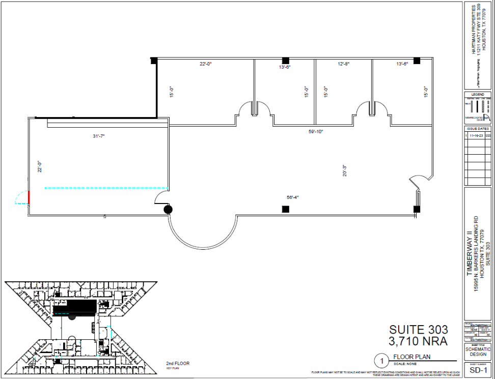 15995 N Barkers Landing Rd, Houston, TX en alquiler Plano de la planta- Imagen 1 de 1