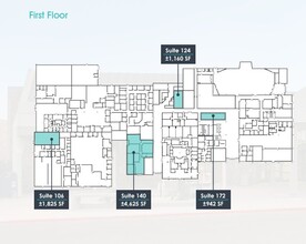 4425 W Olive Ave, Glendale, AZ en alquiler Plano de la planta- Imagen 1 de 2