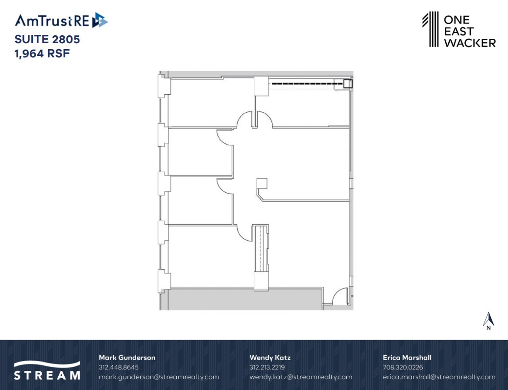 1 E Wacker Dr, Chicago, IL en alquiler Plano de la planta- Imagen 1 de 1