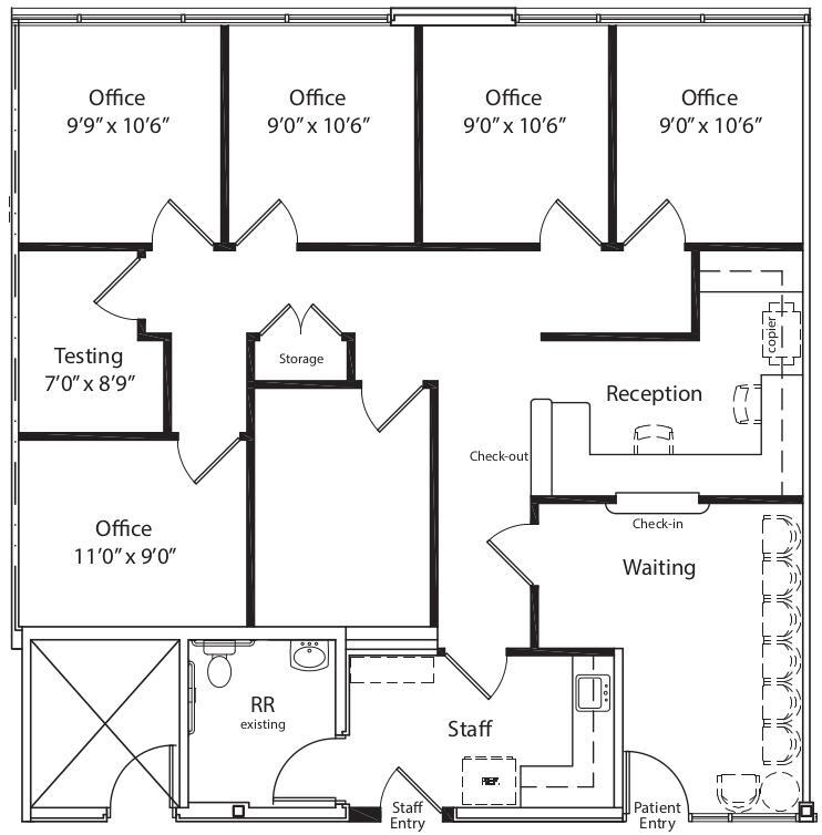 1220 S Higley Rd, Mesa, AZ en alquiler Plano de la planta- Imagen 1 de 1