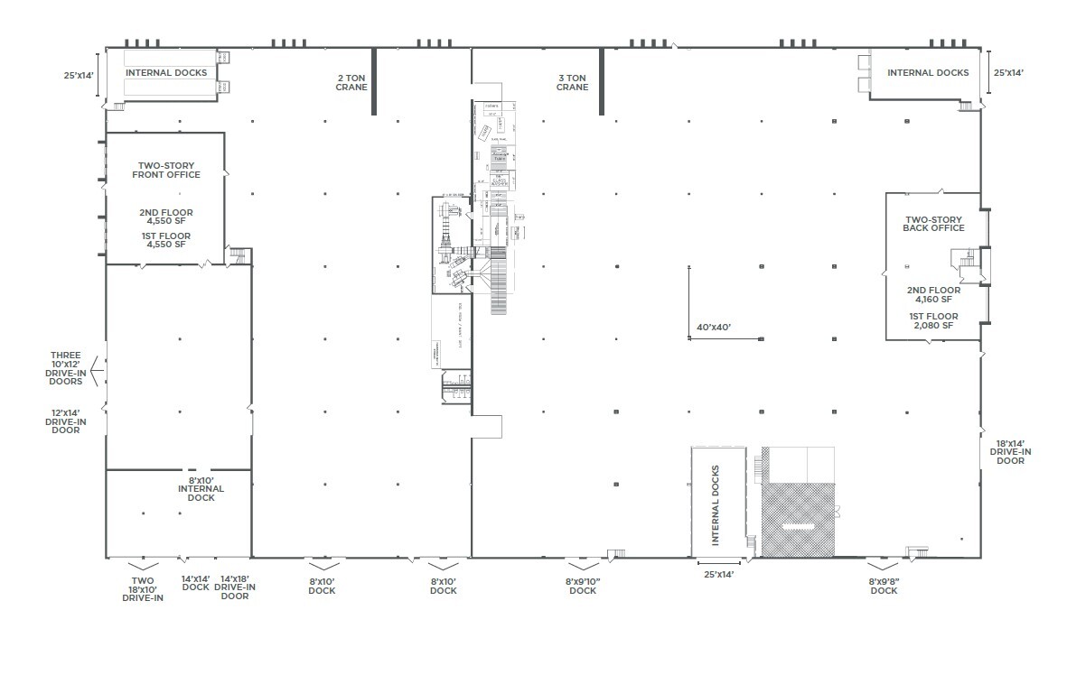 720 E Highland Rd, Macedonia, OH en alquiler Plano de la planta- Imagen 1 de 1