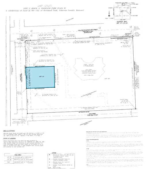 6201 College Blvd, Overland Park, KS en venta - Plano del sitio - Imagen 2 de 5