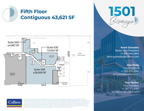 1501 Biscayne Blvd, Miami, FL en alquiler Plano de la planta- Imagen 1 de 1