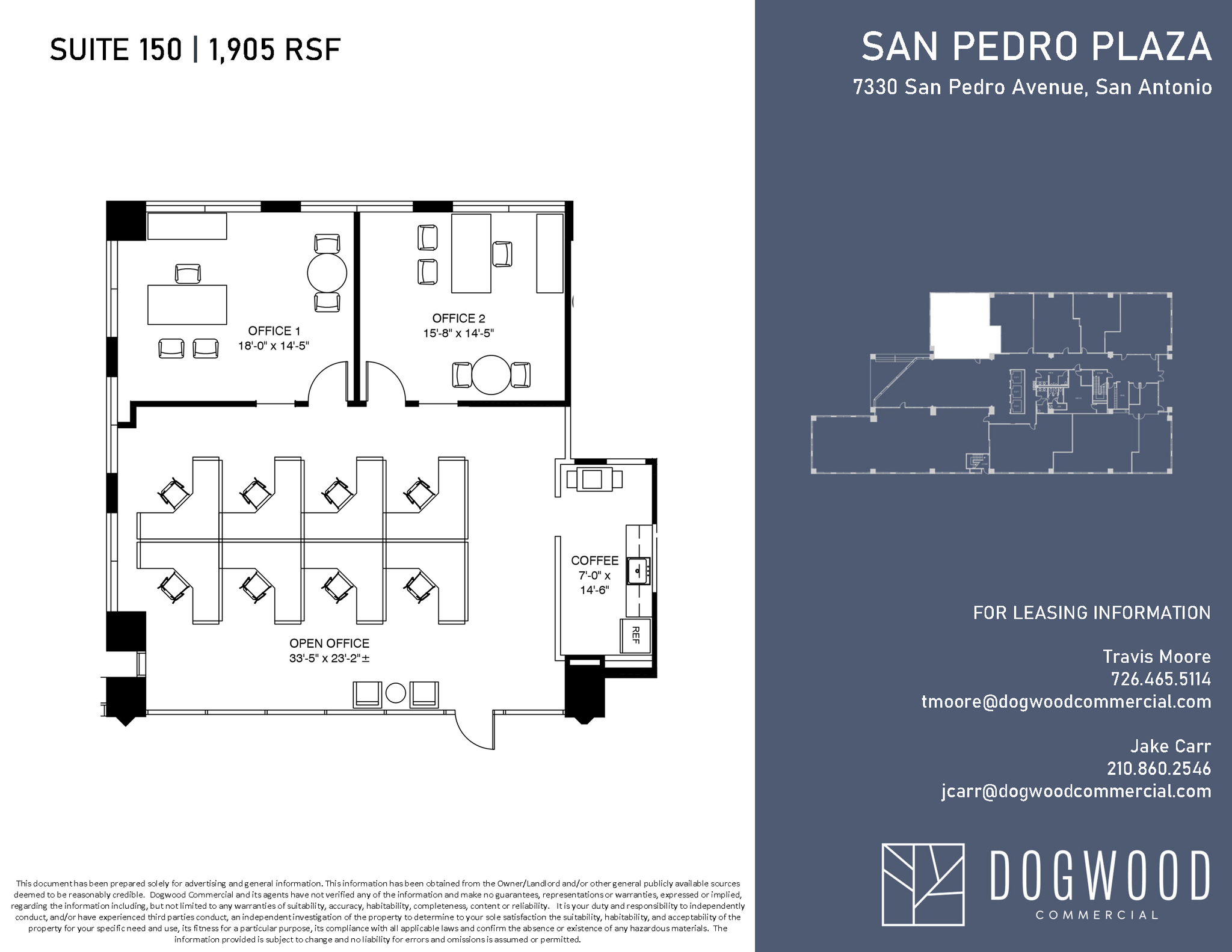 7330 San Pedro Ave, San Antonio, TX en alquiler Plano de la planta- Imagen 1 de 1