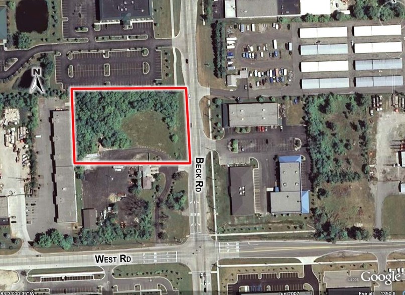 Beck Rd & West Rd, Wixom, MI en venta - Foto del edificio - Imagen 2 de 3