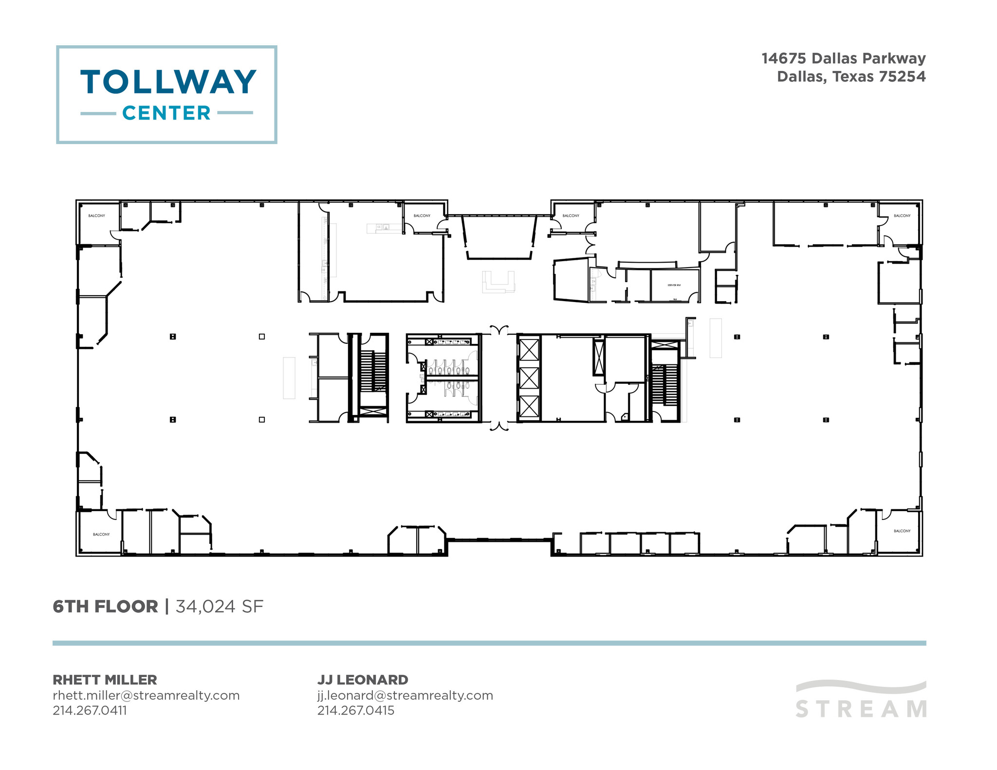 14675 Dallas Pky, Dallas, TX en alquiler Plano de la planta- Imagen 1 de 1