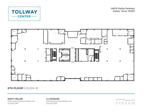 14675 Dallas Pky, Dallas, TX en alquiler Plano de la planta- Imagen 1 de 1