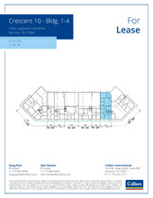 1304 Langham Creek Dr, Houston, TX en alquiler Plano de la planta- Imagen 1 de 1