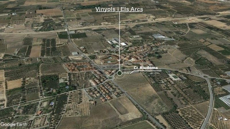 Calle Riudoms, 14, Vinyols i els Arcs, Tarragona en venta - Vista aérea - Imagen 3 de 4