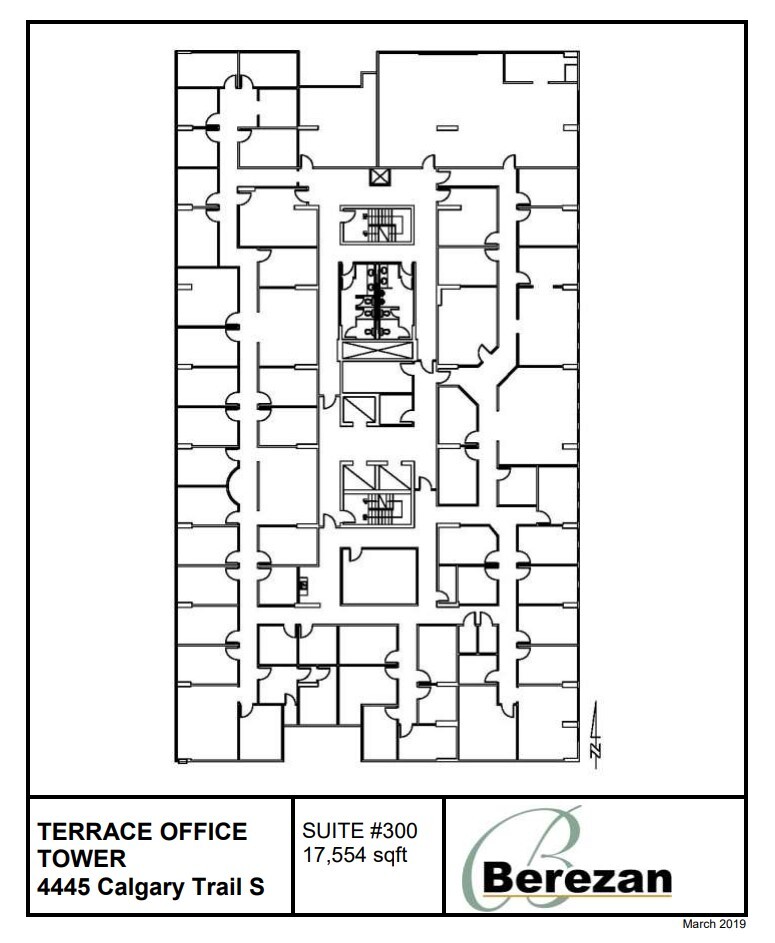 4445 Calgary Trl, Edmonton, AB en alquiler Plano de la planta- Imagen 1 de 1