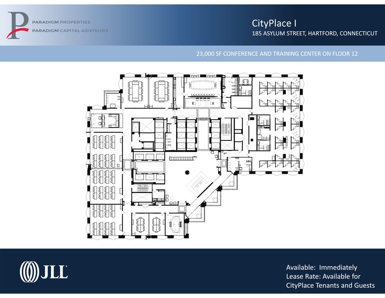 185 Asylum St, Hartford, CT en alquiler - Plano del sitio - Imagen 2 de 2