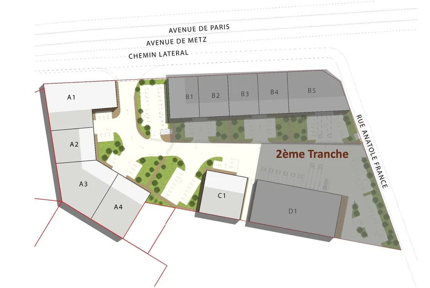 Flex en Romainville en alquiler - Plano del sitio - Imagen 1 de 1