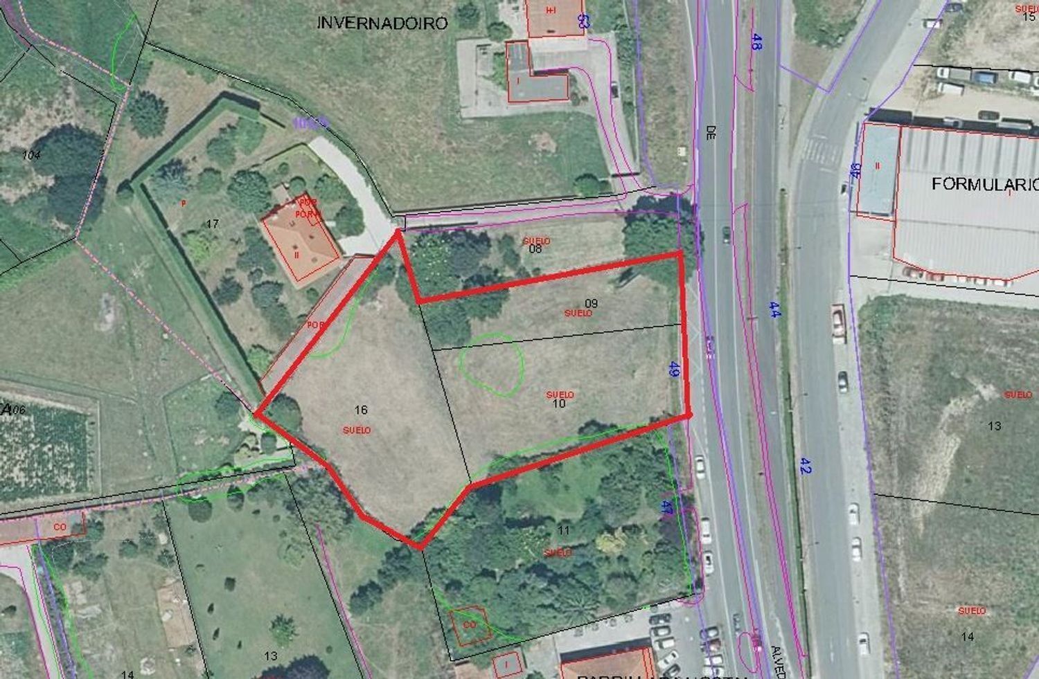 Terreno en Culleredo, La Coruna en venta Plano de la planta- Imagen 1 de 7