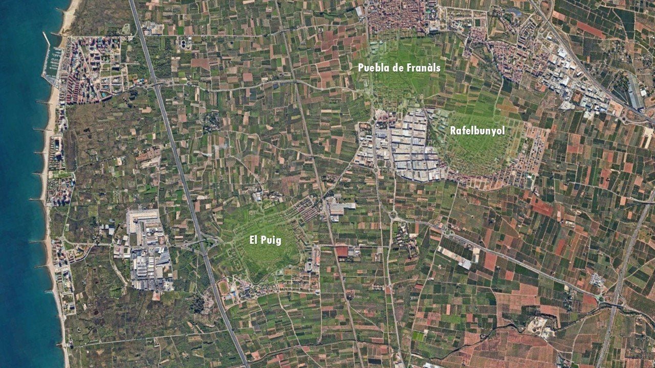 Terreno en València, Valencia en venta Vista aérea- Imagen 1 de 5