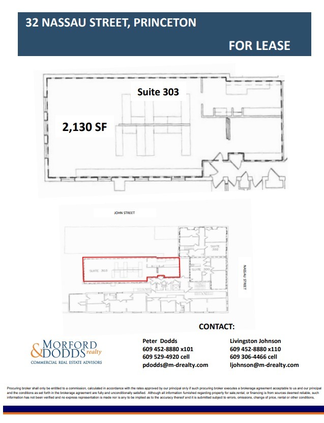 32 Nassau St, Princeton, NJ en alquiler Plano de la planta- Imagen 1 de 1