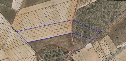 Plaza Pedáneo Ricardo Yáñez, Yecla, MUR - Aérea  vista de mapa