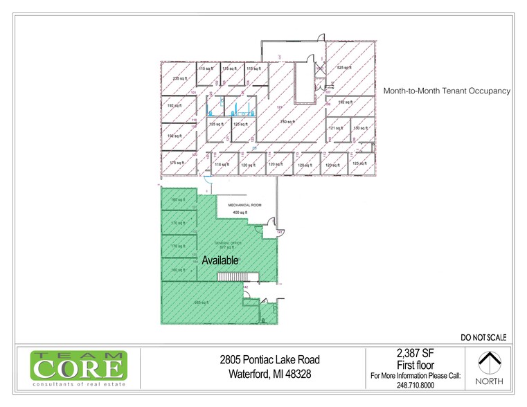 2805 Pontiac Lake Rd, Waterford, MI en venta - Plano del sitio - Imagen 3 de 4