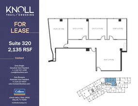 15400 Knoll Trail Dr, Dallas, TX en alquiler Plano de la planta- Imagen 1 de 2