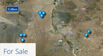 Papago Rd & Ramona Rd, Apple Valley, CA - VISTA AÉREA  vista de mapa