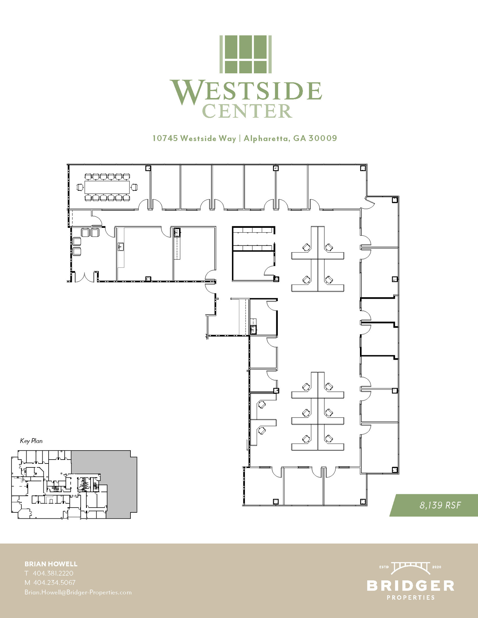 10745 Westside Way, Alpharetta, GA en alquiler Plano de la planta- Imagen 1 de 1