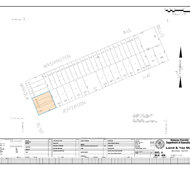 246 Mineola Blvd, Mineola, NY en alquiler - Plano de solar - Imagen 1 de 1