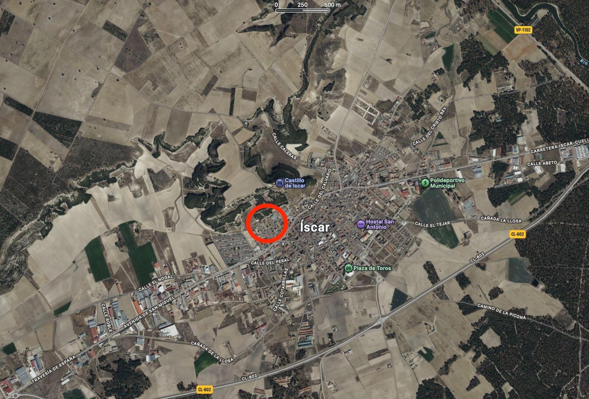Terreno en Íscar en venta Vista aérea- Imagen 1 de 10