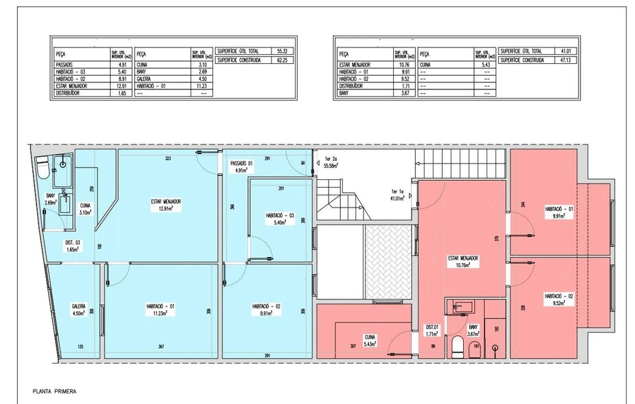 Edificio residencial en Santa Coloma De Gramenet, Barcelona en venta - Plano de planta tipo - Imagen 3 de 16