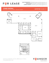 12700 Park Central Dr, Dallas, TX en alquiler Plano de la planta- Imagen 2 de 2