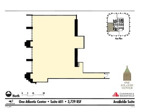 1201 W Peachtree St NW, Atlanta, GA en alquiler Plano de la planta- Imagen 1 de 1