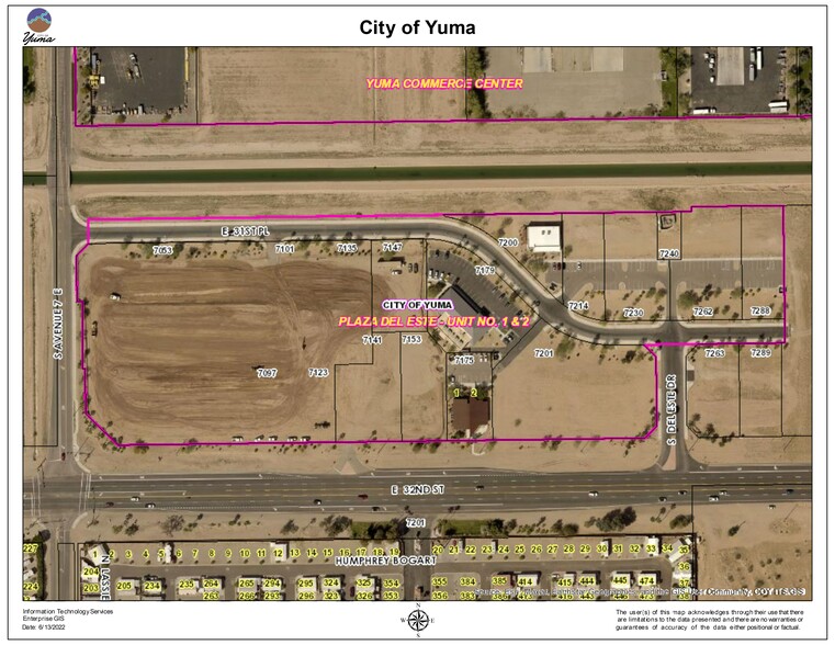 7147 E 31st St, Yuma, AZ en venta - Plano del sitio - Imagen 3 de 3