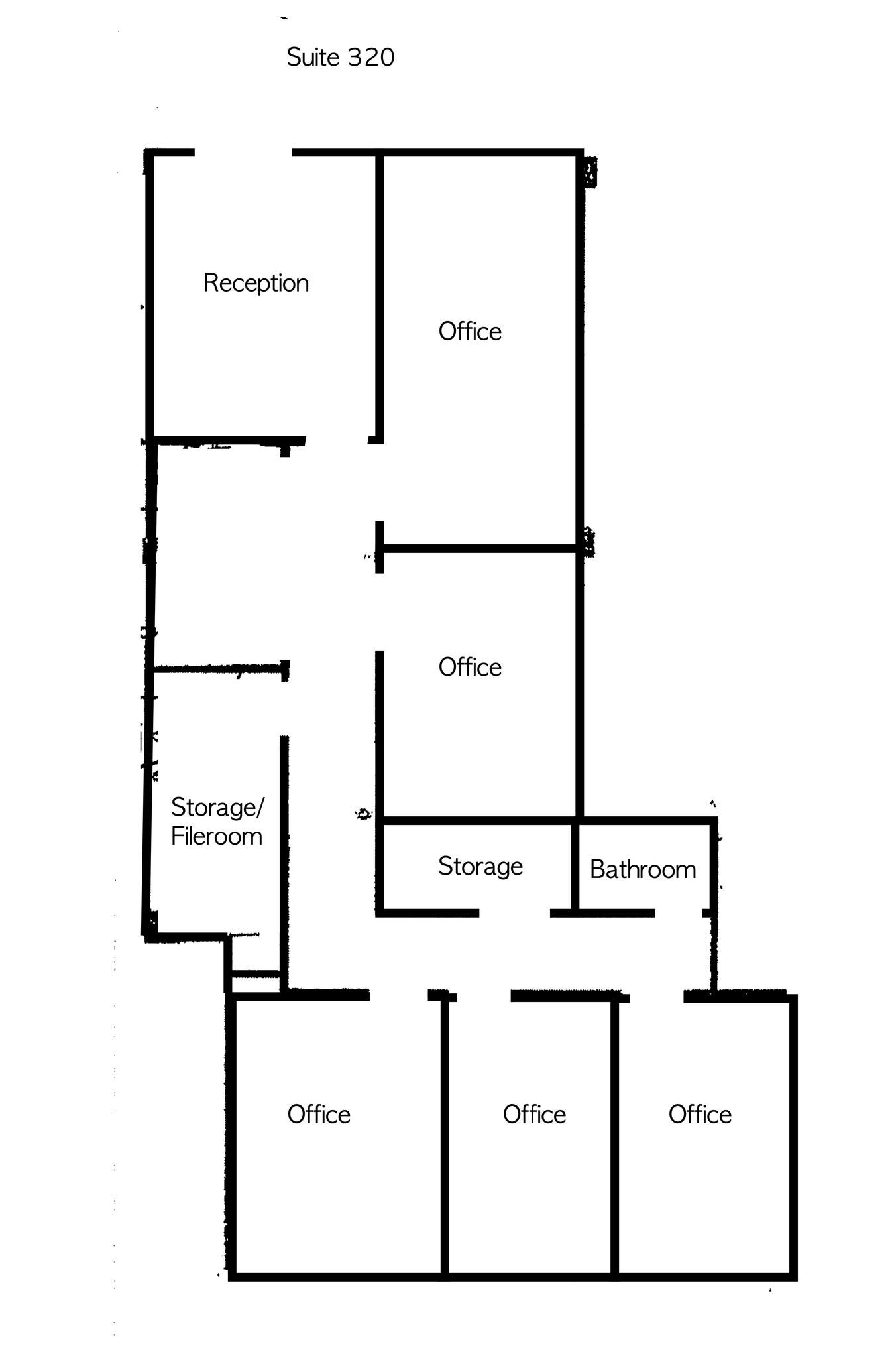 1701 W Charleston Blvd, Las Vegas, NV en alquiler Plano del sitio- Imagen 1 de 1