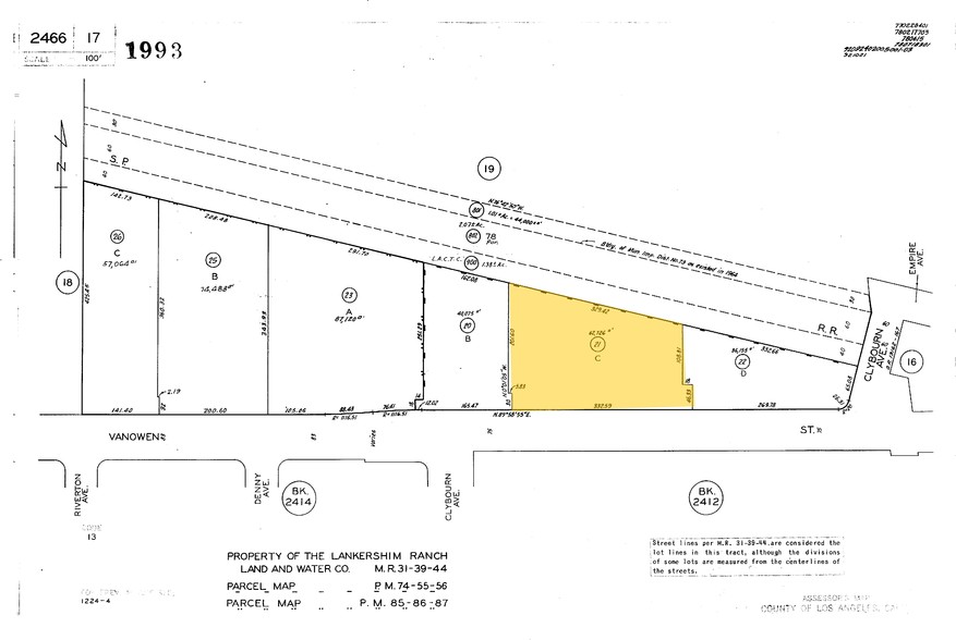 10635-10665 W Vanowen St, Burbank, CA en alquiler - Plano de solar - Imagen 2 de 5