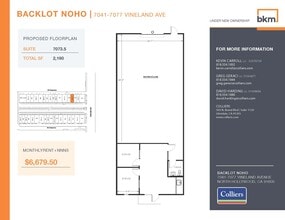 7059-7077 1/2 Vineland Ave, North Hollywood, CA en alquiler Foto del interior- Imagen 1 de 1