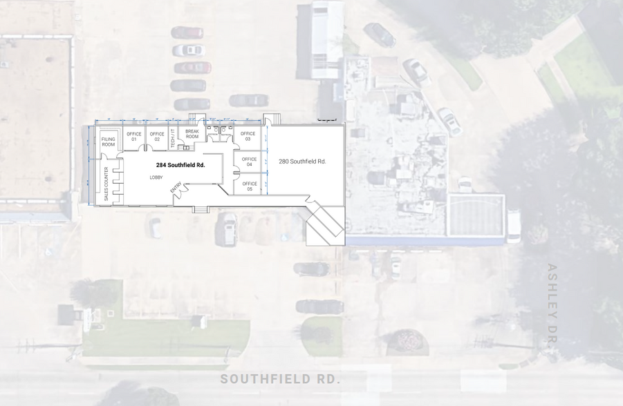 280 Southfield Rd, Shreveport, LA en alquiler - Plano del sitio - Imagen 1 de 22