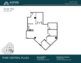 1111 N Loop W, Houston, TX en alquiler Plano de la planta- Imagen 1 de 1