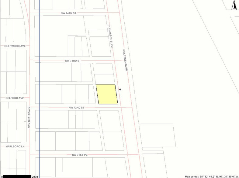 7301 N Classen Blvd, Oklahoma City, OK en venta - Plano de solar - Imagen 2 de 11