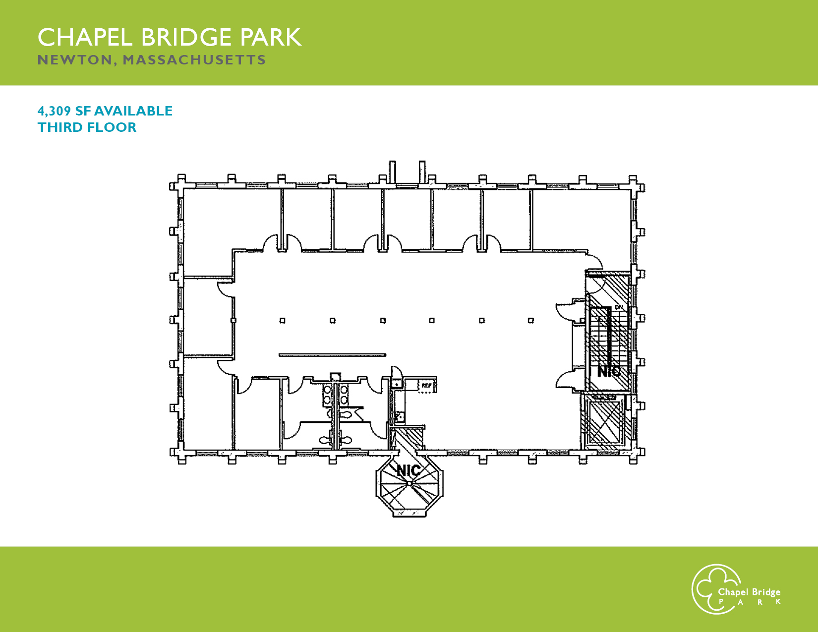 55 Chapel St, Newton, MA en alquiler Plano de la planta- Imagen 1 de 1