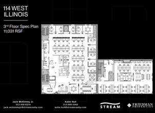 114 W Illinois St, Chicago, IL en alquiler Plano de la planta- Imagen 2 de 11