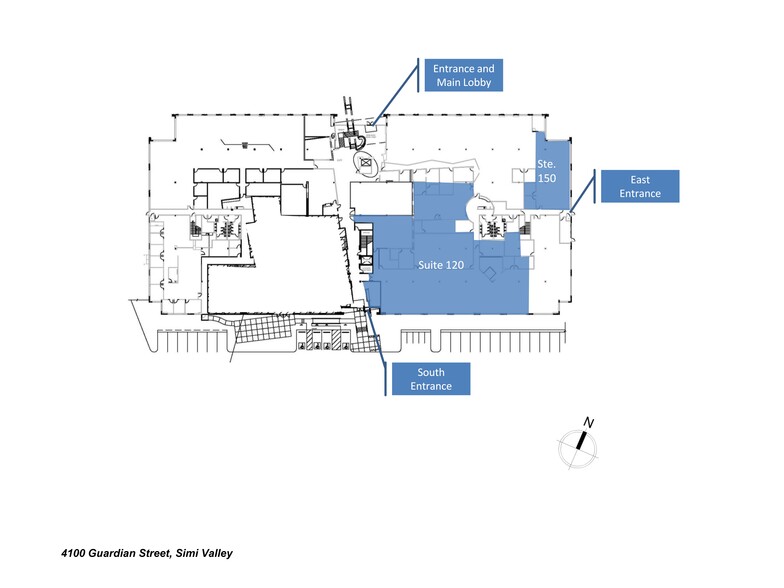 4100 Guardian St, Simi Valley, CA en alquiler - Plano del sitio - Imagen 3 de 3