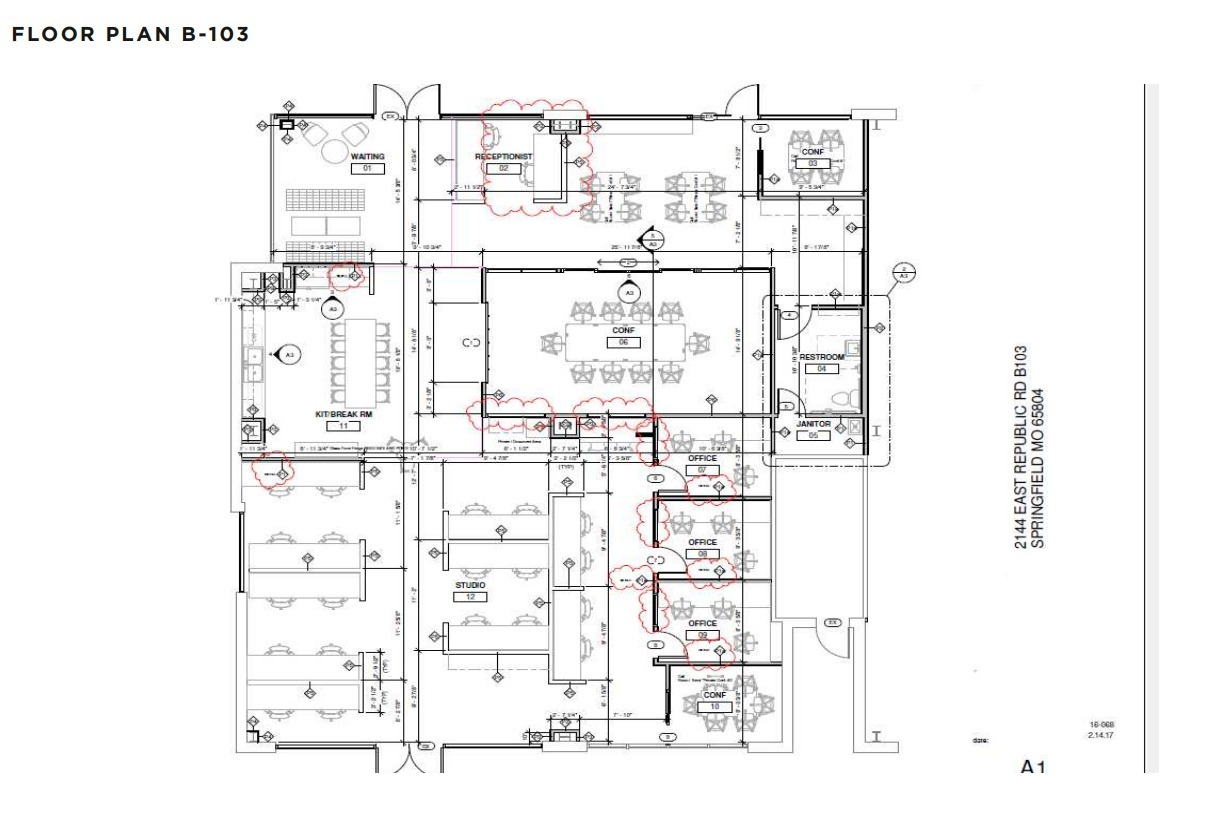 2144 E Republic Rd, Springfield, MO en alquiler Plano de la planta- Imagen 1 de 1