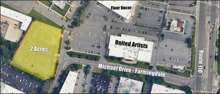 114 Bi County blvd, Farmingdale, NY - VISTA AÉREA  vista de mapa