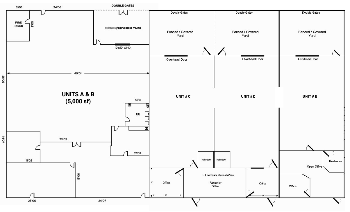 1740 Skyway Dr, Longmont, CO en alquiler Plano de la planta- Imagen 1 de 7