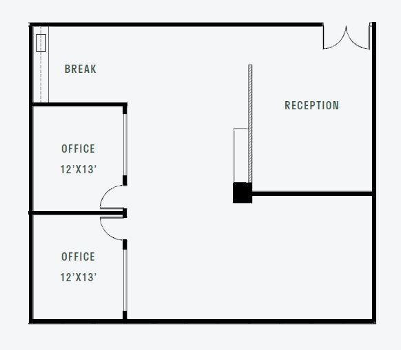 451 A St, San Diego, CA en alquiler Plano de la planta- Imagen 1 de 1