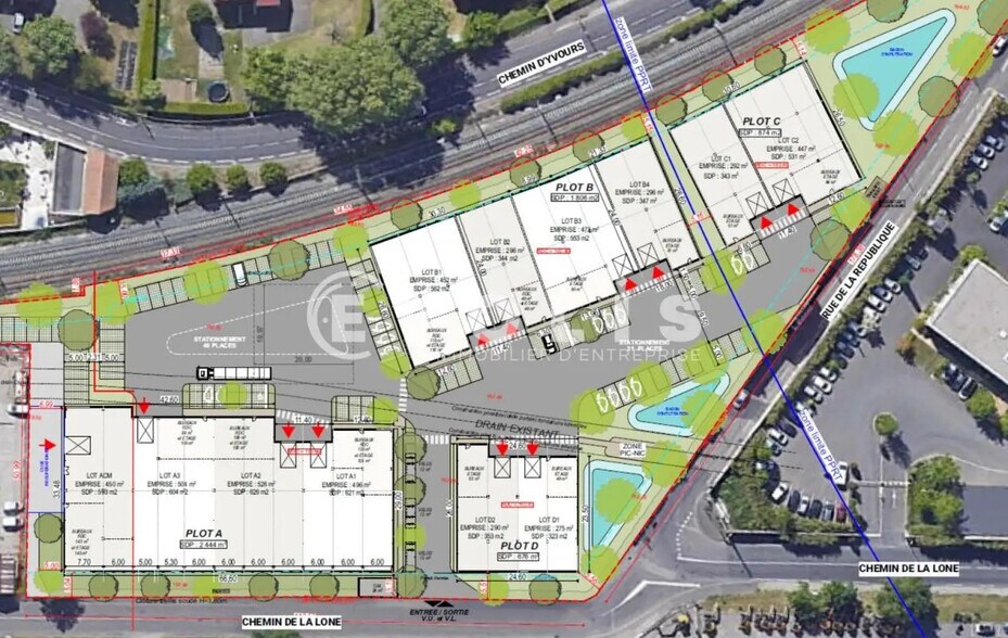 25 Chemin De La Lône, OULLINS-PIERRE-BÉNITE en venta - Foto del edificio - Imagen 3 de 9