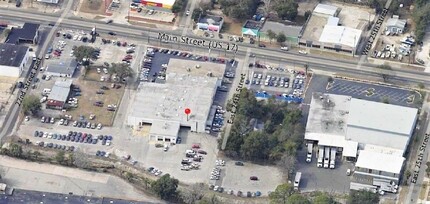 3333 N Main St, Jacksonville, FL - VISTA AÉREA  vista de mapa - Image1