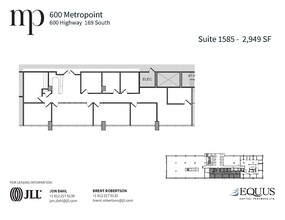 600 Highway 169 S, Saint Louis Park, MN en alquiler Plano de la planta- Imagen 1 de 1