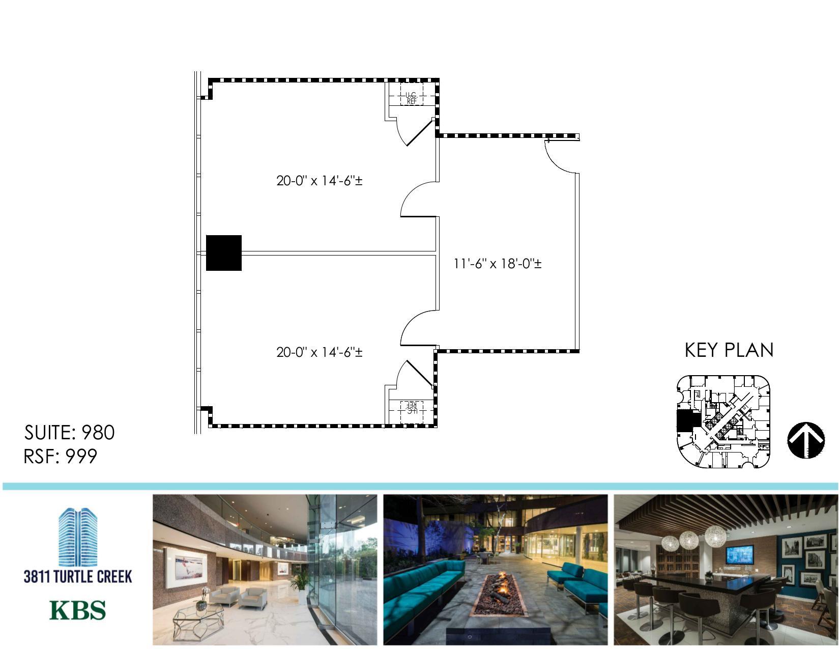 3811 Turtle Creek Blvd, Dallas, TX en alquiler Plano de la planta- Imagen 1 de 1