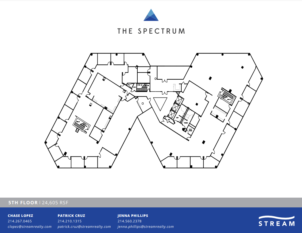 15301 Spectrum Dr, Addison, TX en alquiler Plano de la planta- Imagen 1 de 1