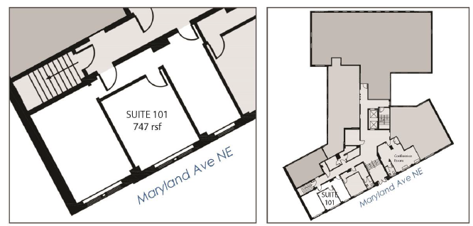 100-110 Maryland Ave NE, Washington, DC en alquiler Plano de la planta- Imagen 1 de 1