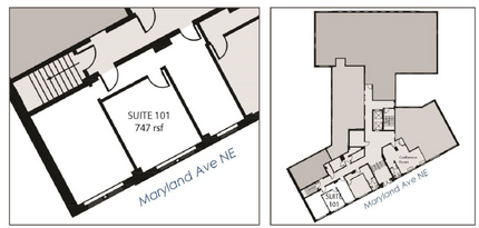 100-110 Maryland Ave NE, Washington, DC en alquiler Plano de la planta- Imagen 1 de 1